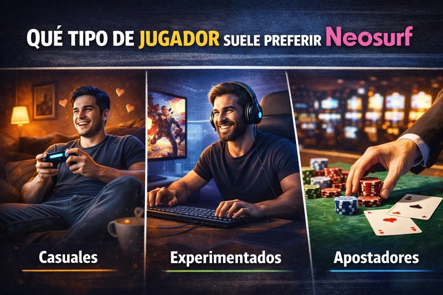Qué tipo de jugador suele preferir Neosurf Qué tipo de jugador suele preferir Neosurf