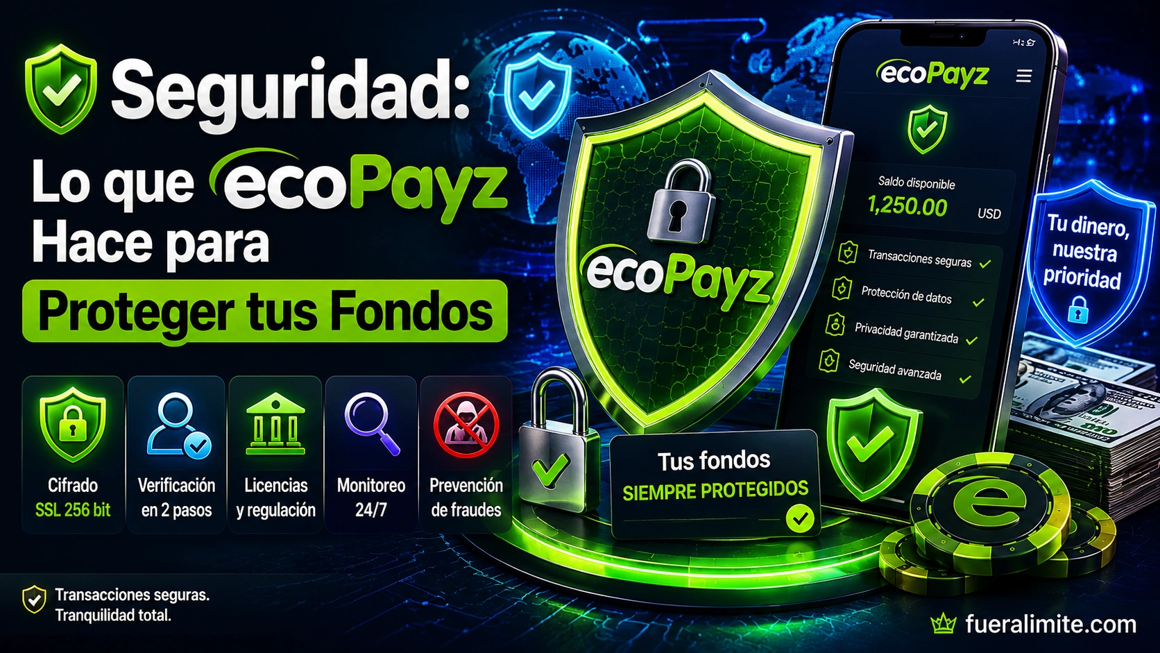 Seguridad: Lo que EcoPayz Hace para Proteger tus Fondos