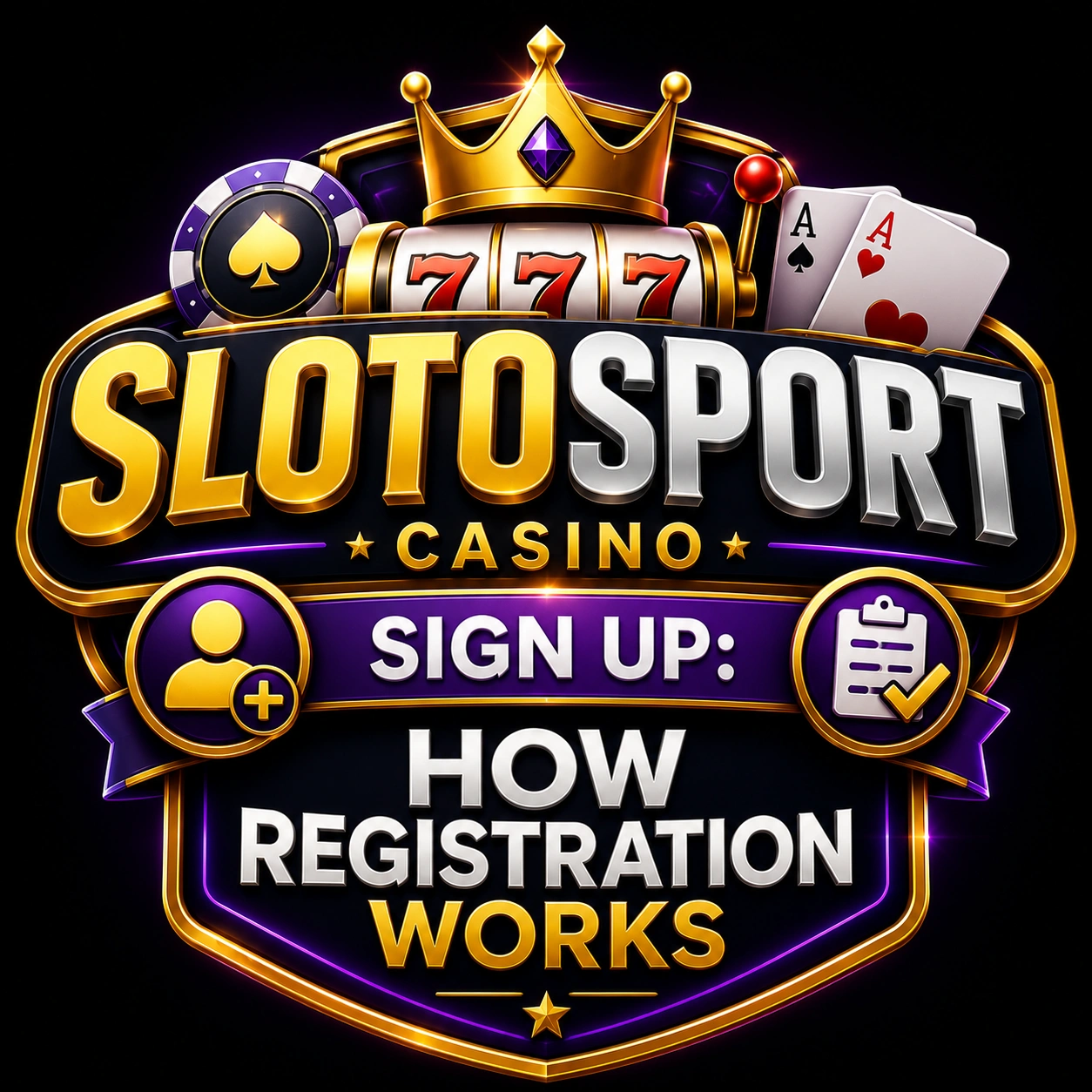 SLOTOSPORT Casino Sign Up: How Registration Works