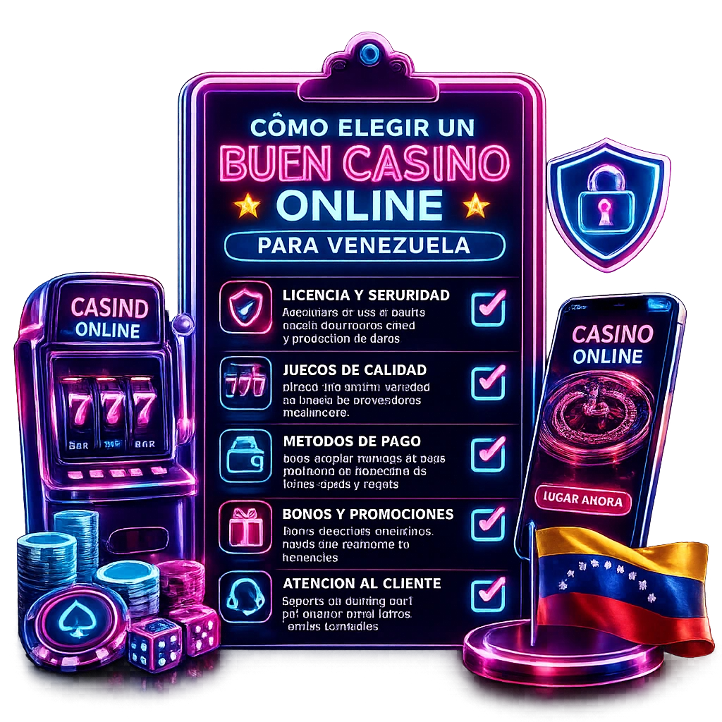 Cómo Elegir un Buen Casino Online para Venezuela