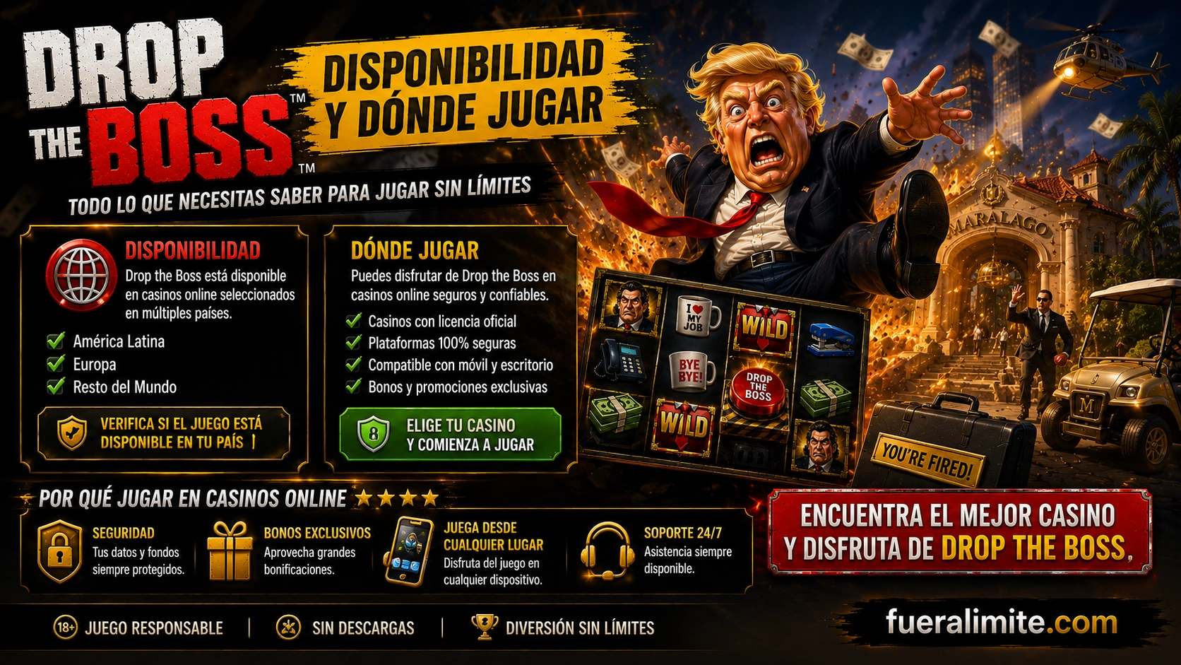 Disponibilidad y Dónde Jugar Disponibilidad y Dónde Jugar