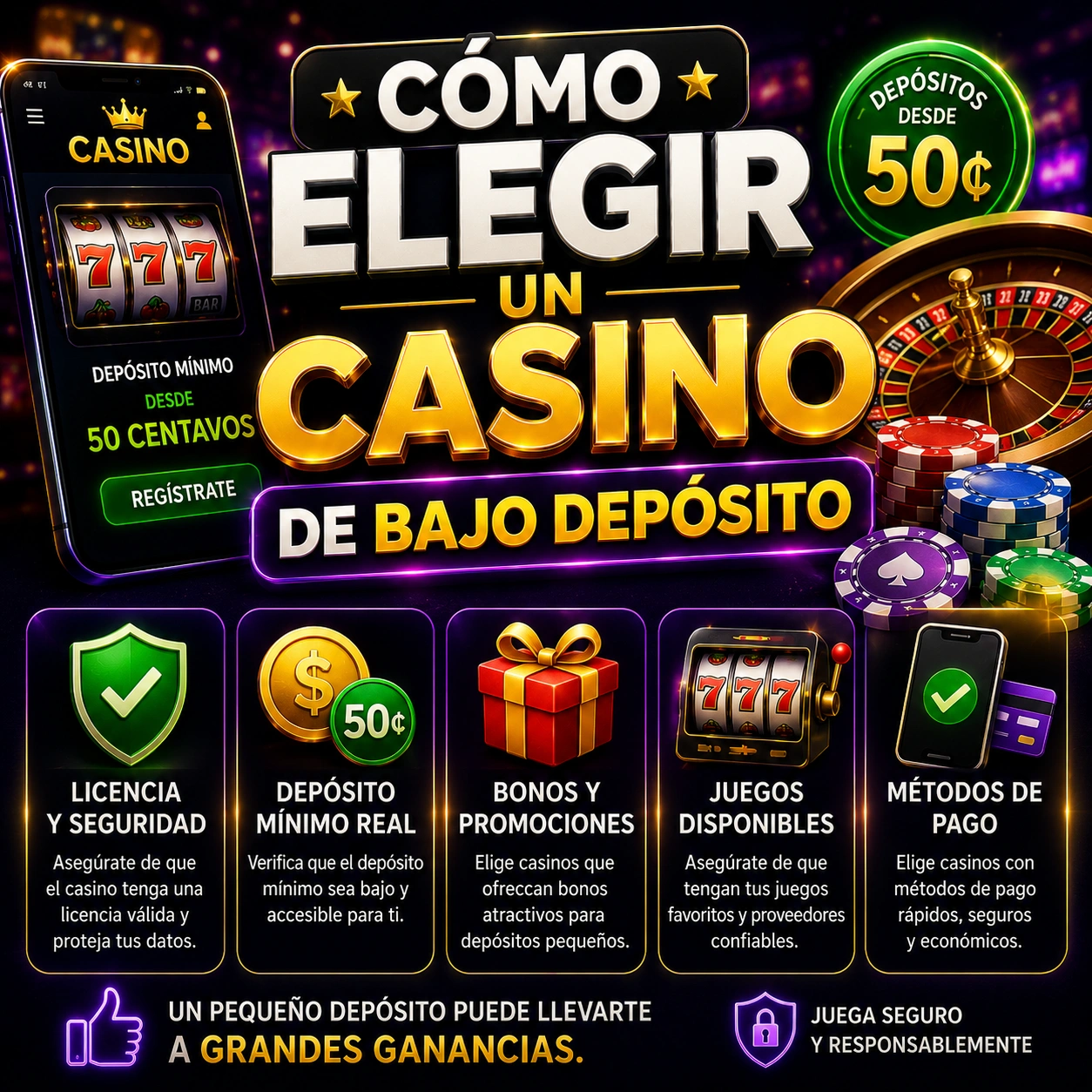 Cómo Elegir un Casino de Bajo Depósito en 2026 Cómo Elegir un Casino de Bajo Depósito en 2026