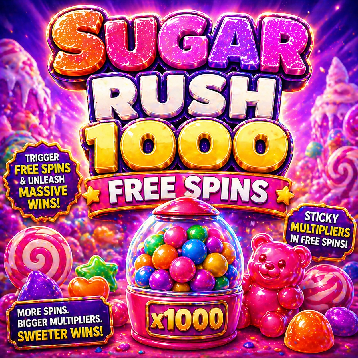 Free Spins: Where Sugar Rush 1000 Earns Its Reputation