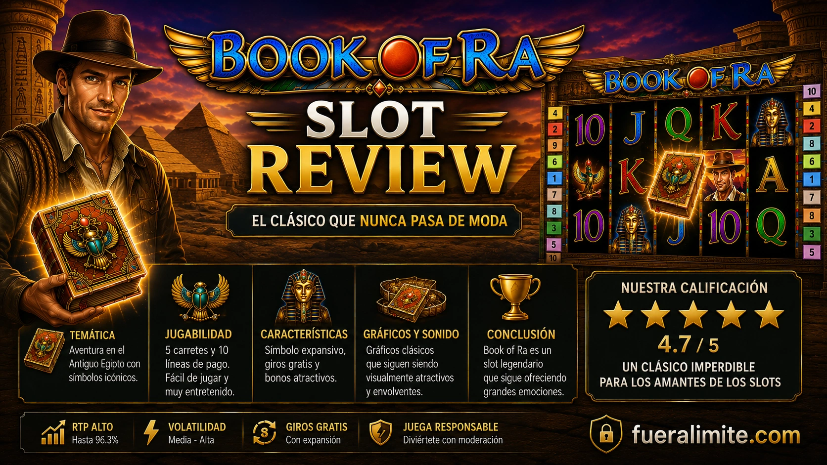 Book of Ra Slot Review Book of Ra Slot Review