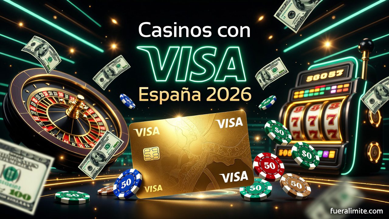 Mejores Casinos que aceptan pagos con Visa