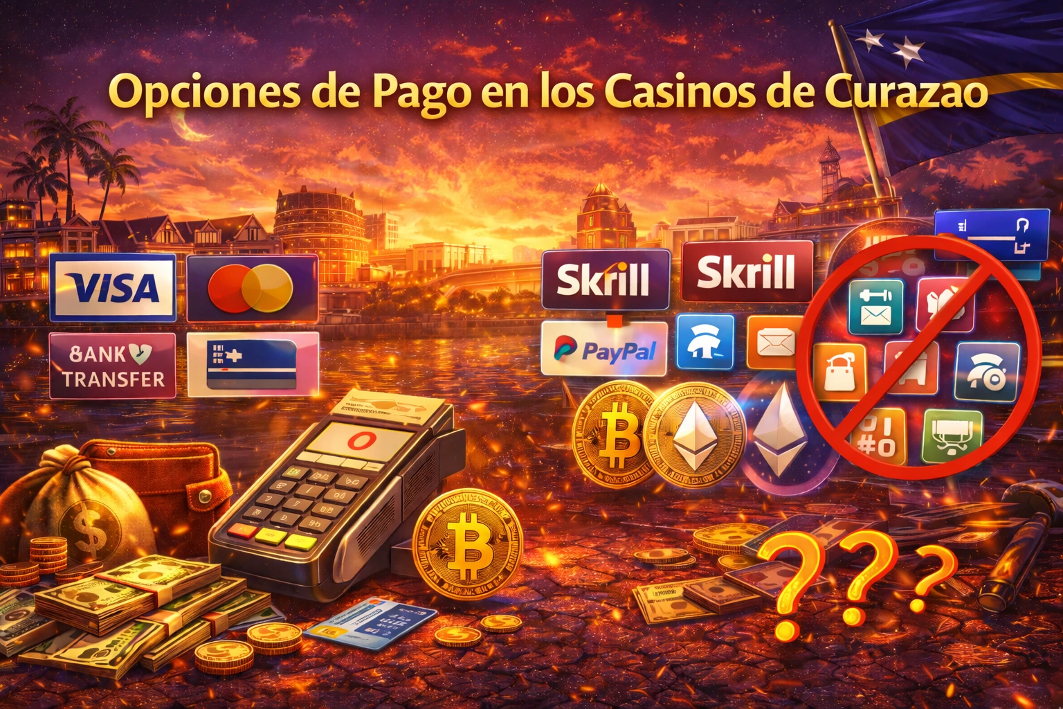 Opciones de Pago en los Casinos de Curazao