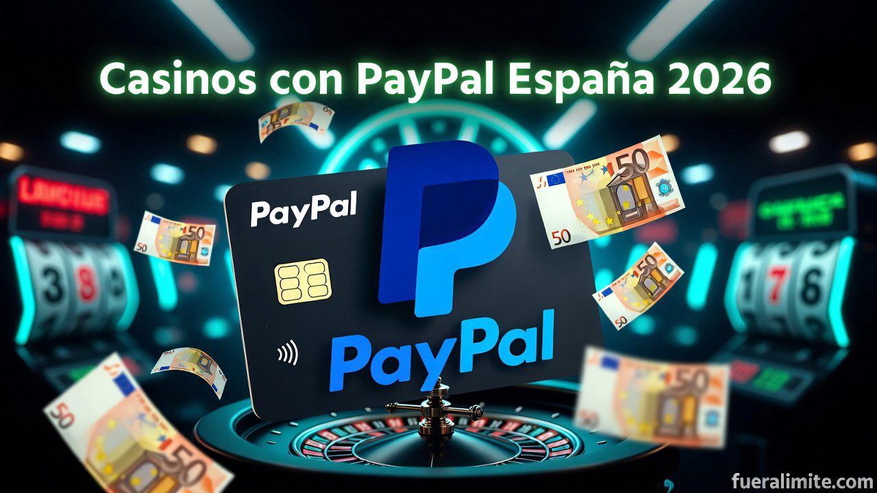 Casinos online que aceptan pagos con PayPal en España